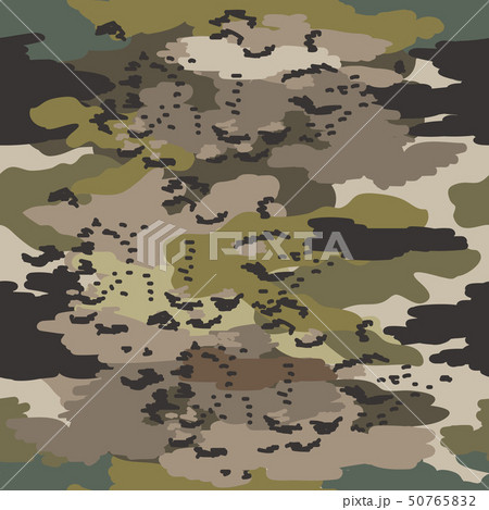 Trendy camouflage print with hand drawn effect. Trendy camouflage print with hand drawn effect. 50765832