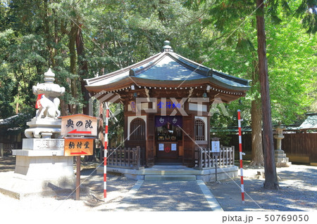 【愛知県】晴天下の豊川稲荷　納符堂 50769050