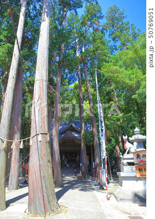 【愛知県】晴天下の豊川稲荷　奥の院 50769051