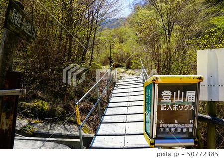 大峯奥駈道　行者環トンネル西口登山道入口 50772385