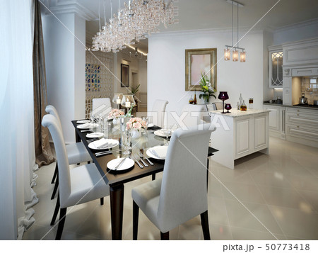 Dining room classic style 50773418