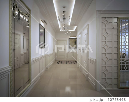 Hall corridor classic style 50773448