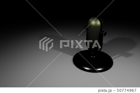 3D microphone on the stand 50774967
