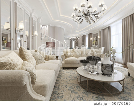 Living room classic style 50776169