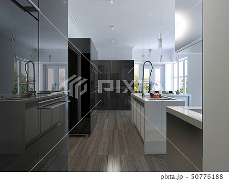 Contemporary style kitchen 50776188