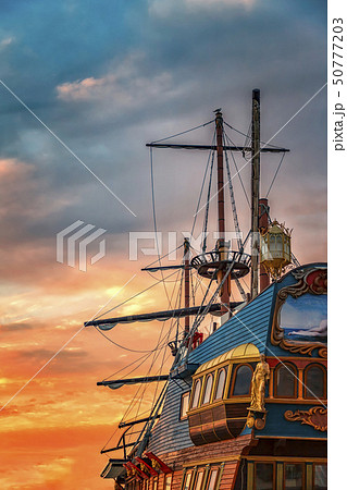 old colorful ship old colorful ship 50777203