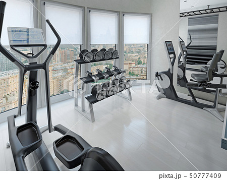 Bright design of modern fitness Bright design of modern fitness 50777409