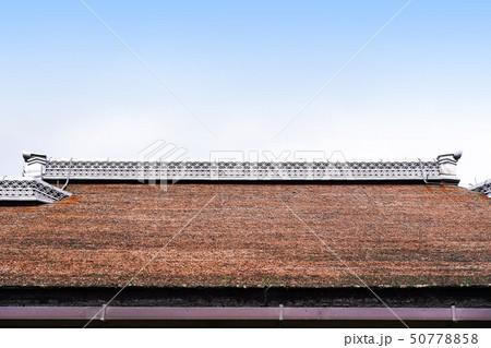 京都御所 (kyoto imperial palace) 諸大夫の間　屋根 50778858