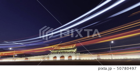 光化門 章露出 夜景 50780497