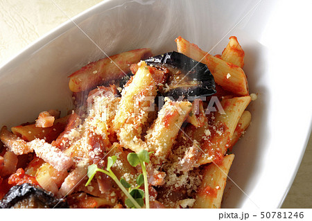 ペンネアラビアータ(湯気) ペンネアラビアータ(湯気) 50781246