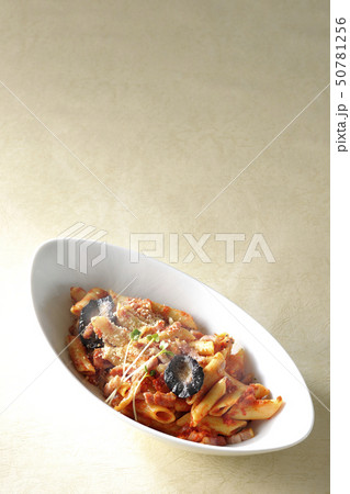 ペンネアラビアータ(湯気) ペンネアラビアータ(湯気) 50781256