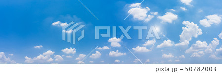 Panorama sky and cloud background. 50782003