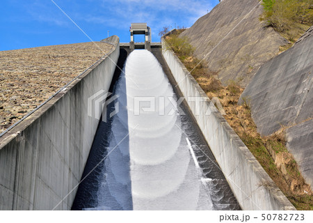 奈良俣ダム 点検放流 奈良俣ダム 点検放流 50782723