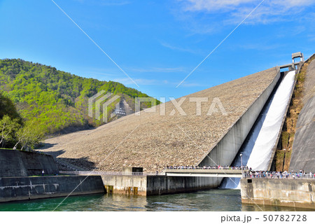 奈良俣ダム　点検放流 50782728