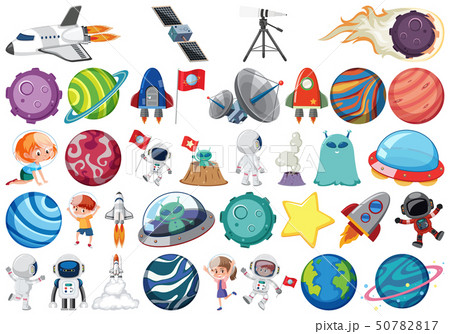 Set of space element Set of space element 50782817