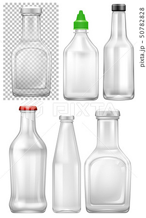 Set of empty bottle Set of empty bottle 50782828