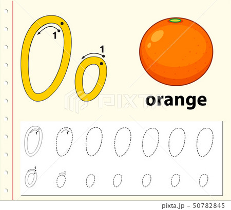 Letter O tracing alphabet worksheets Letter O tracing alphabet worksheets 50782845