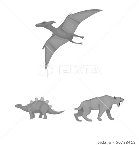 Vector illustration of animal and character icon. Set of animal and ancient vector icon for stock. Vector illustration of animal and character icon. Set of animal and ancient vector icon for stock. 50783415
