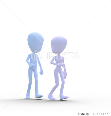 ストーカーイメージ　perming3DCG イラスト素材 50785327