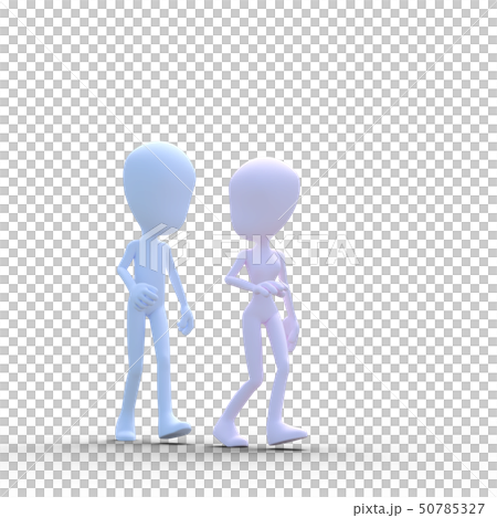 ストーカーイメージ　perming3DCG イラスト素材 50785327