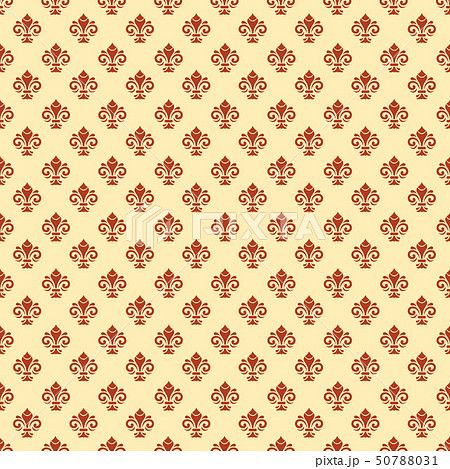 Seamless Vector Pattern With Royal Lilies Seamless Vector Pattern With Royal Lilies 50788031