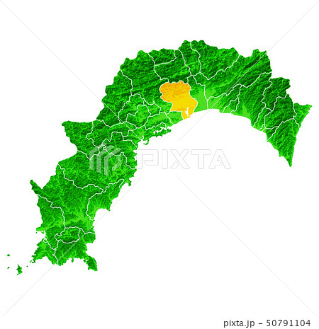 高知県と高知市地図 高知県と高知市地図 50791104