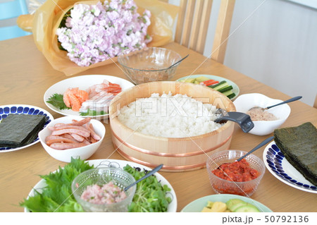 手巻き寿司パーティー 50792136
