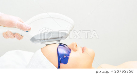 IPL laser clinic treatment. Cosmetology medical 50795556