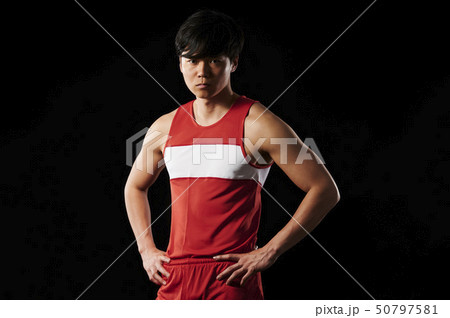 アスリート　陸上競技　男子 50797581