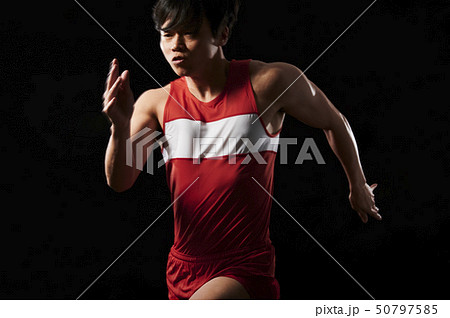 アスリート　陸上競技　走る 50797585