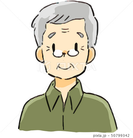 表情 おじいさん 笑顔 表情 おじいさん 笑顔 50799342