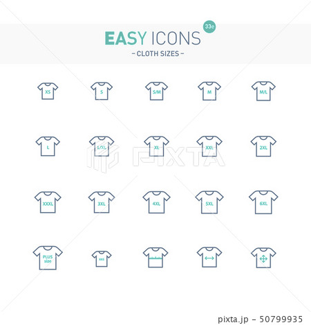 Easy icons 33e Cloth size 50799935