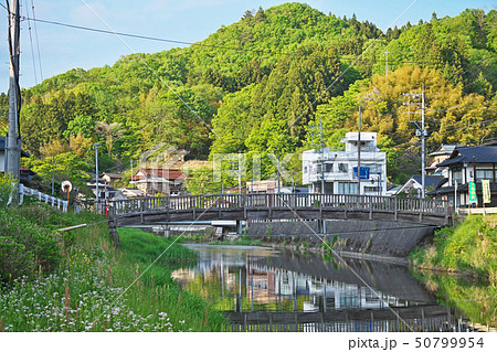 母畑温泉 木製の古い橋 母畑温泉 木製の古い橋 50799954