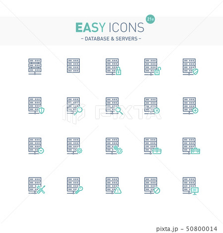 Easy icons 21e Database 50800014