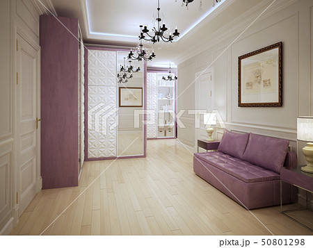 Graceful entrance hall art deco style Graceful entrance hall art deco style 50801298