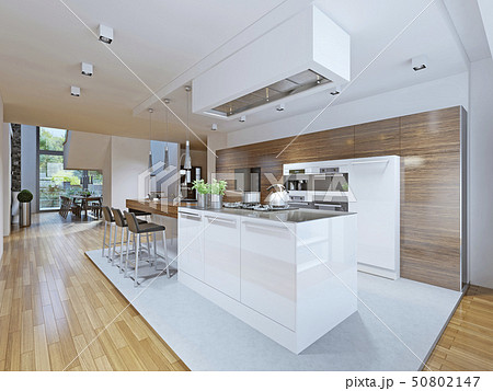 Bright kitchen avant-garde style 50802147