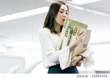 ビジネス オフィス OL 事務 ファイル 50805204