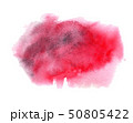 Red Watercolor Spots. Creative Abstract Aquarelle. Color Drops 50805422