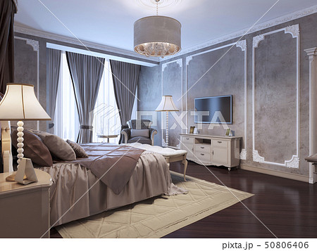 Guest bedroom classic style Guest bedroom classic style 50806406