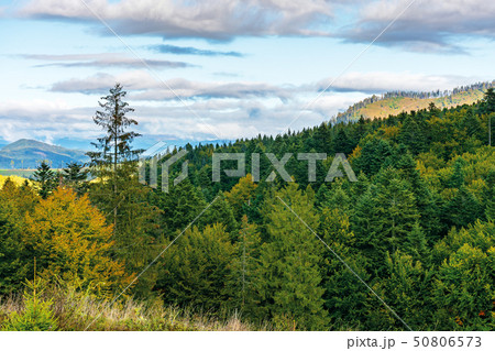 cloudy september countryside in mountains cloudy september countryside in mountains 50806573
