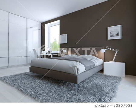 Minimalist bedroom for good rest 50807053