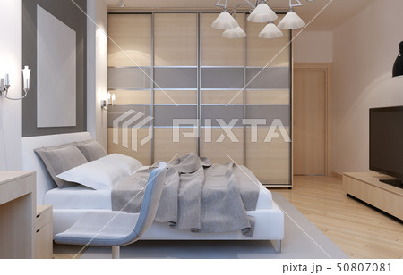 Master bedroom art deco style 50807081