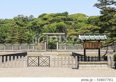 大阪・仁徳天皇陵（大仙陵古墳）・世界遺産 50807761
