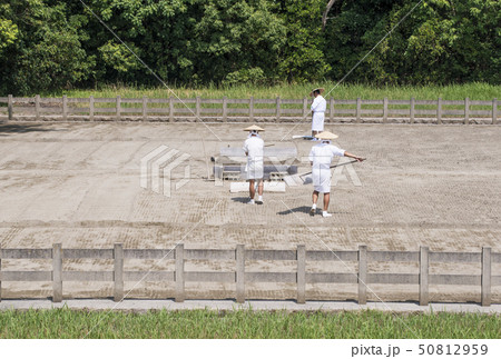 御塩田 御塩浜 伊勢神宮125社 製塩施設 イメージ素材 御塩田 御塩浜 伊勢神宮125社 製塩施設 イメージ素材 50812959