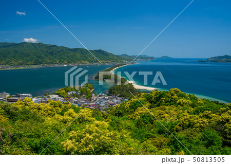 日本三景の天橋立 新緑の丹後半島天橋立 日本三景の天橋立 新緑の丹後半島天橋立 50813505