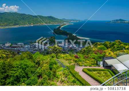 日本三景の天橋立 新緑の丹後半島天橋立 50813738