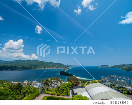 日本三景の天橋立 新緑の丹後半島天橋立 日本三景の天橋立 新緑の丹後半島天橋立 50813842