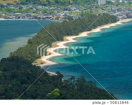 日本三景の天橋立 新緑の丹後半島天橋立 日本三景の天橋立 新緑の丹後半島天橋立 50813846