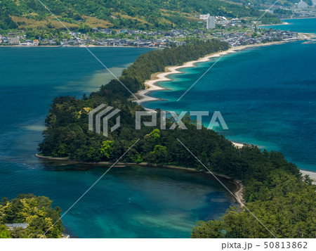日本三景の天橋立 新緑の丹後半島天橋立 50813862