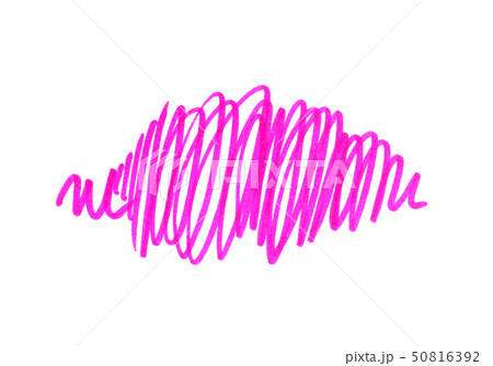 Abstract pink handmade touches texture on white 50816392